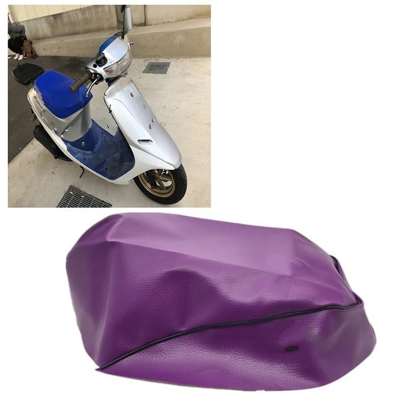 Funda de asiento de cuero de imitación de alta resistencia para Honda DIO 4