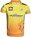 KNK Chennai Super Kings Cricket Match Jersey IPL 2023 with DHONI 7 (US, Numeric, 48, Regular, Regular, Half Sleeve)