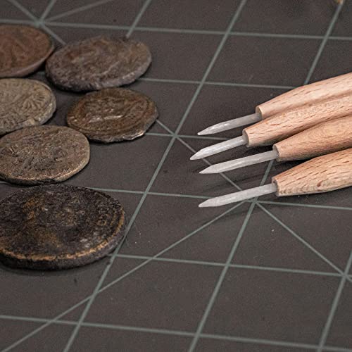 Set de 4 lápices de fibra para restauración miniatura 2