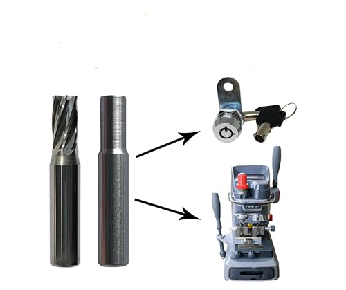5.0mm End Milling Cutter Tubular Key Barrel Key Cutter &Tracer