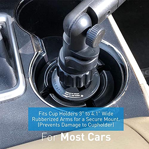 Macally Car Headrest Tablet Mount and a Car Cup Holder Food Tray, The Best Car Accessories!