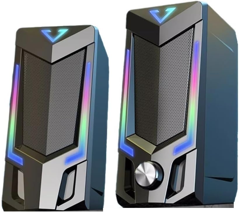 Computer Audio Desktop Home Laptop Universal Small Speaker Wired Mini Desktop Heavy Subwoofer Speaker