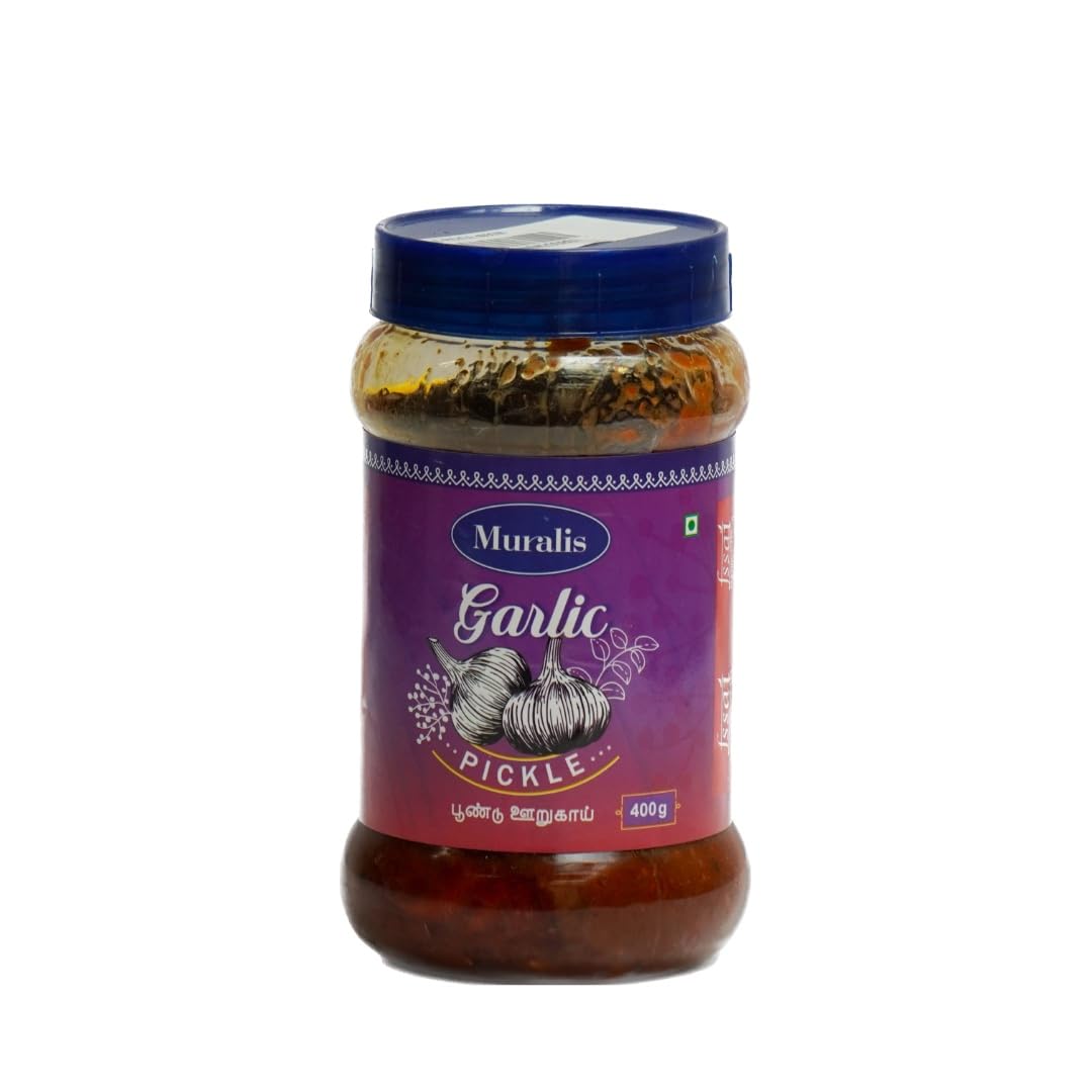 Muralis Garlic Pickle 400gms (B0CFQD5XTF) Amazon Price History, Amazon Price Tracker