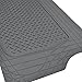 Motor Trend Heavy Duty Utility Cargo Liner Floor Mats for Car Truck SUV, Trimmable to Fit Trunk, All Weather Protection Gray