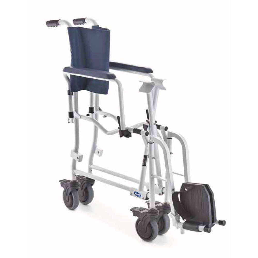 Invacare Składany mobilny prysznic i toaleta krzesło z toaletą