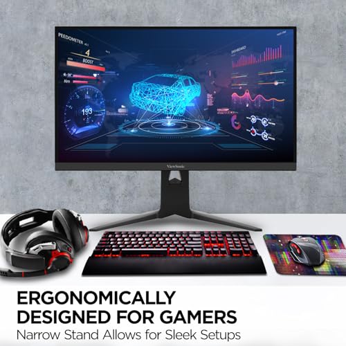 ViewSonic XG2536 25 1080p 280Hz Gaming Monitor with FreeSync Premium and RGB Lighting