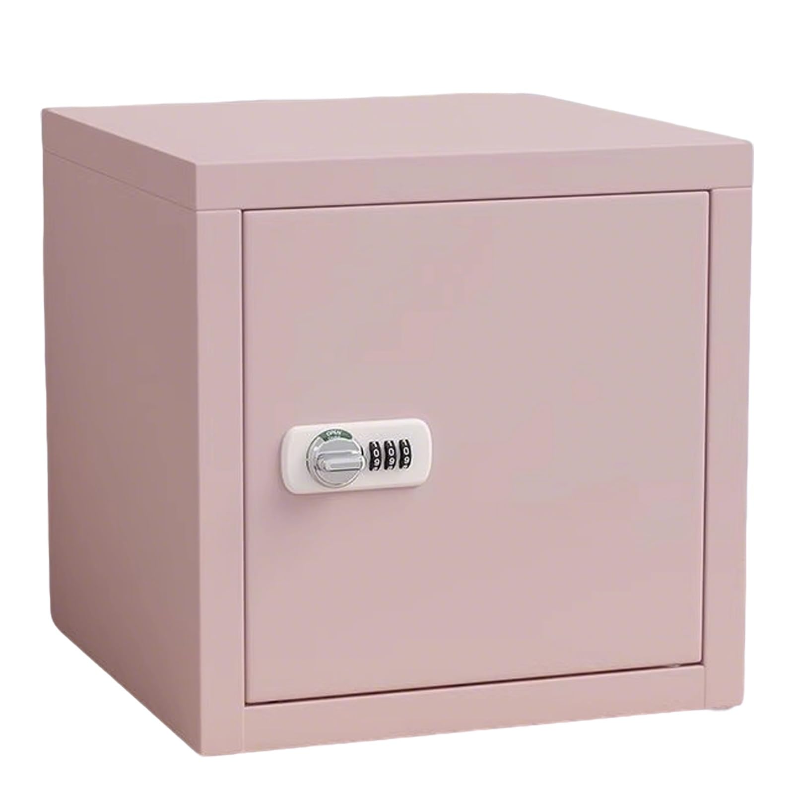Cassaforte a Muro in Metallo con Serratura, Cassaforte Portatile con Combinazione, per Riporre Telefoni Cellulari e Altri Oggetti di Valore(Pink,25x35x25cm/10x14x10in)