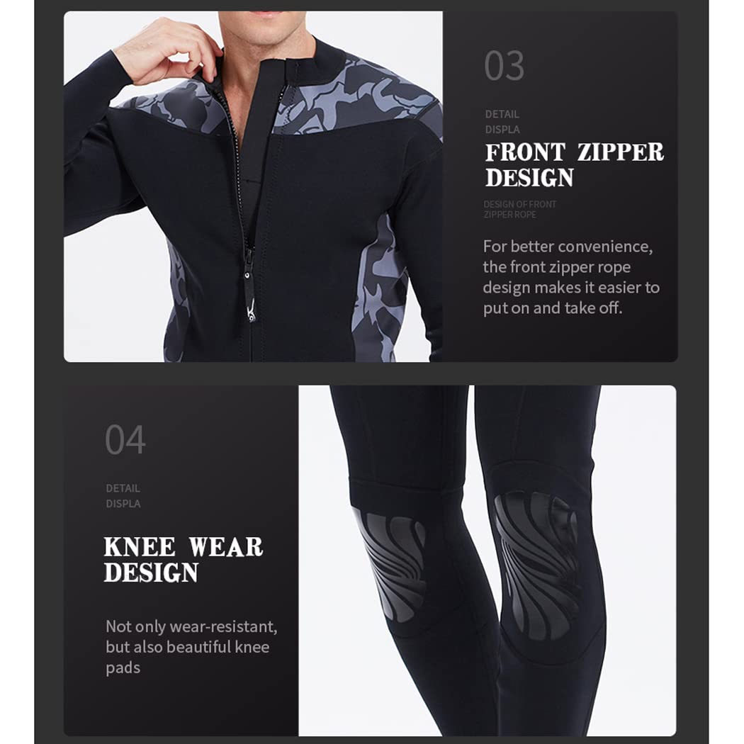 Amazon | ウェットスーツマン2ピース2MMネオプレンカモプリント