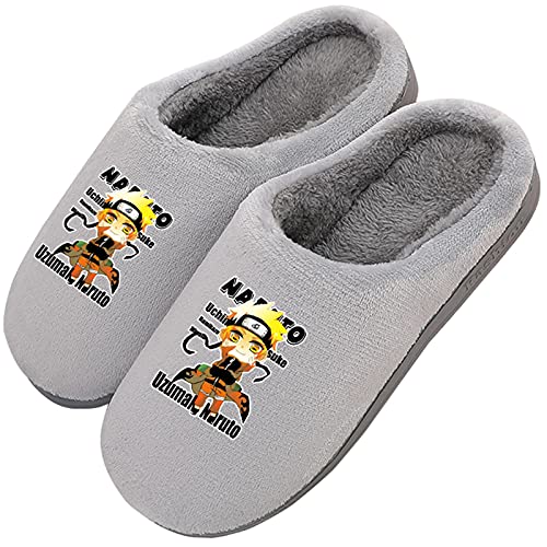 VICTORDOMO Mujer Zapatillas de Estar por Casa Hombre Zapatos Cosplay Anime Japonés para Naruto...