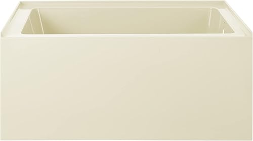 Vista 269 de Swiss Madison Well Made Forever SM-AB540MB Voltaire - Bañera de alcoba con faldón, 60 x 30 pulgadas, negro mate Mate negro