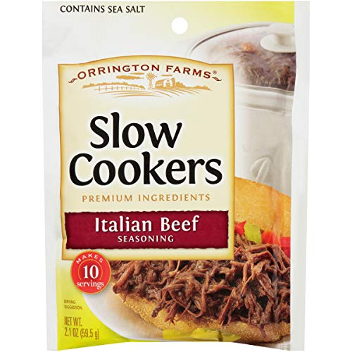 Orrington Farms Beef Slow Cooker Mix, Italian, 2.1 Ounce (Pack of 12) Orrington Farms Beef Slow Cooker Mix, Italian, 2.1 Ounce (Pack of 12)