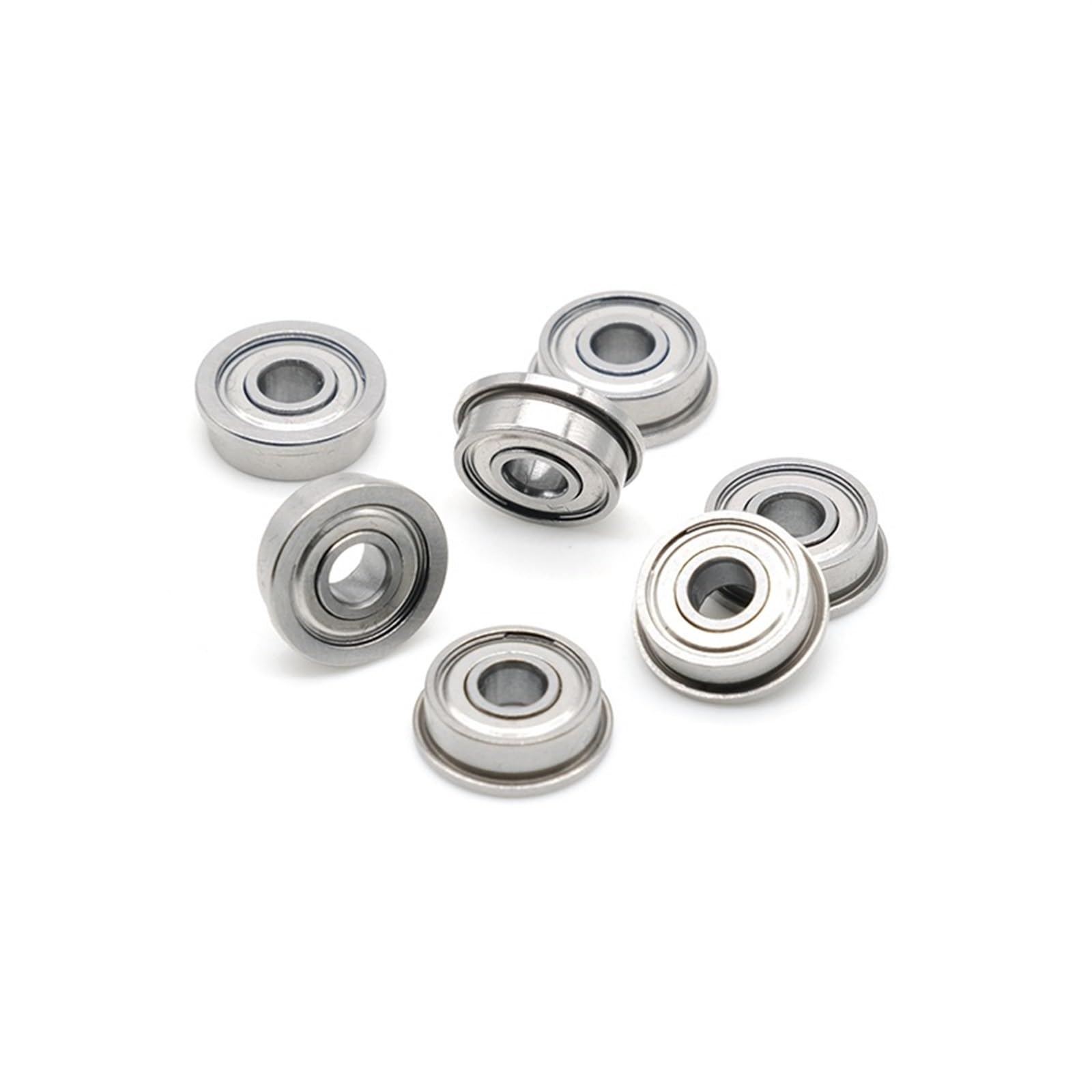 RainDew 10 rodamientos de brida F694ZZ 4 x 11 x 4 mm ABEC-3 (10 piezas) con bridas F694 Z ZZ rodamientos de bolas F619/4ZZ