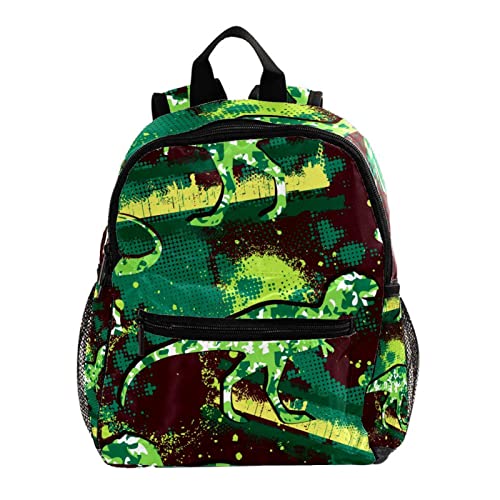 Sac à dos enfants dinosaure bleu marine 30,5 cm pour sorties plein air et école
