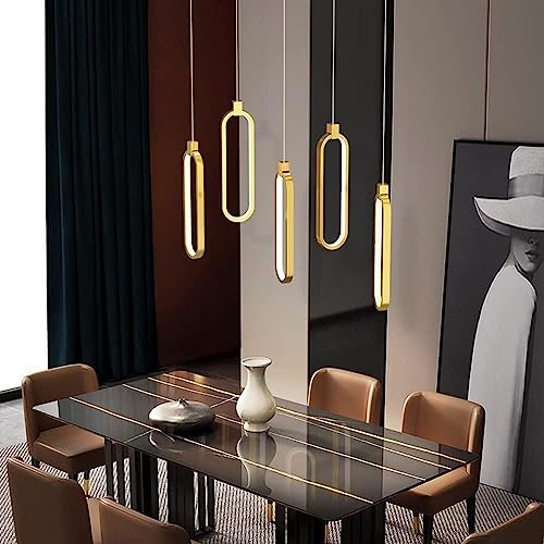 Suspension LED dimmable en laiton avec intensité variable pour chambre - 2