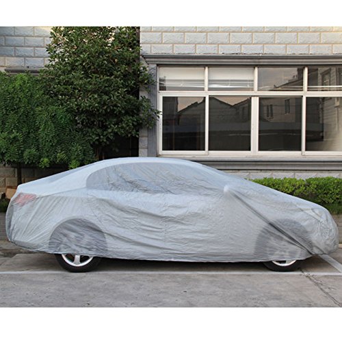 New Car Full Cover Single Layer PEVA Waterproof AntiUV Dust Resistant