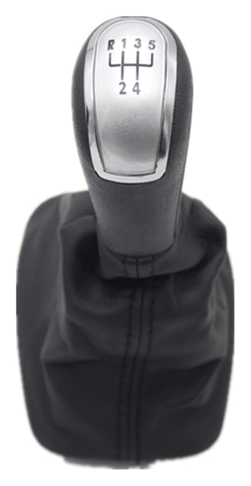FNCVTM Car Gear Knob for Skoda for Fabia MK1 Car Styling 5 Speed Gear Stick Shift Knob Leather Boot 1999-2008