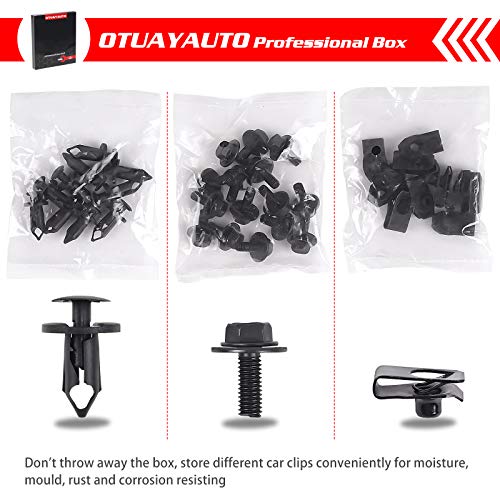 Otuayauto 35Pcs Engine Splash Shield Bolts - 10Mm Bumper Bolts, Metal Fender Clips, Replacement For Infiniti G35 G37 Fx35 Fx45 Ex35 Nissan 370Z 350Z #TOP6