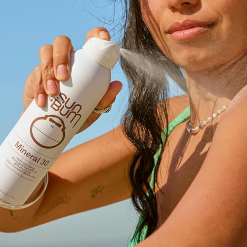 Sun Bum Mineral SPF 30 Sunscreen Body Spray - NEW FORMULA 2026 Water-Resistant Broad Spectrum Moisturizing Sunscreen with Vitamin E - Hawaii 104 Act Compliant (Without Octinoxate & Oxybenzone) - 6 oz - Image 5