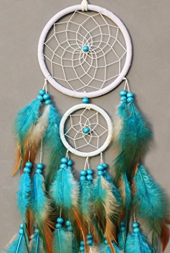 TooglBox Handmade Native American Indian Dream Catcher [Blue] - Want It All