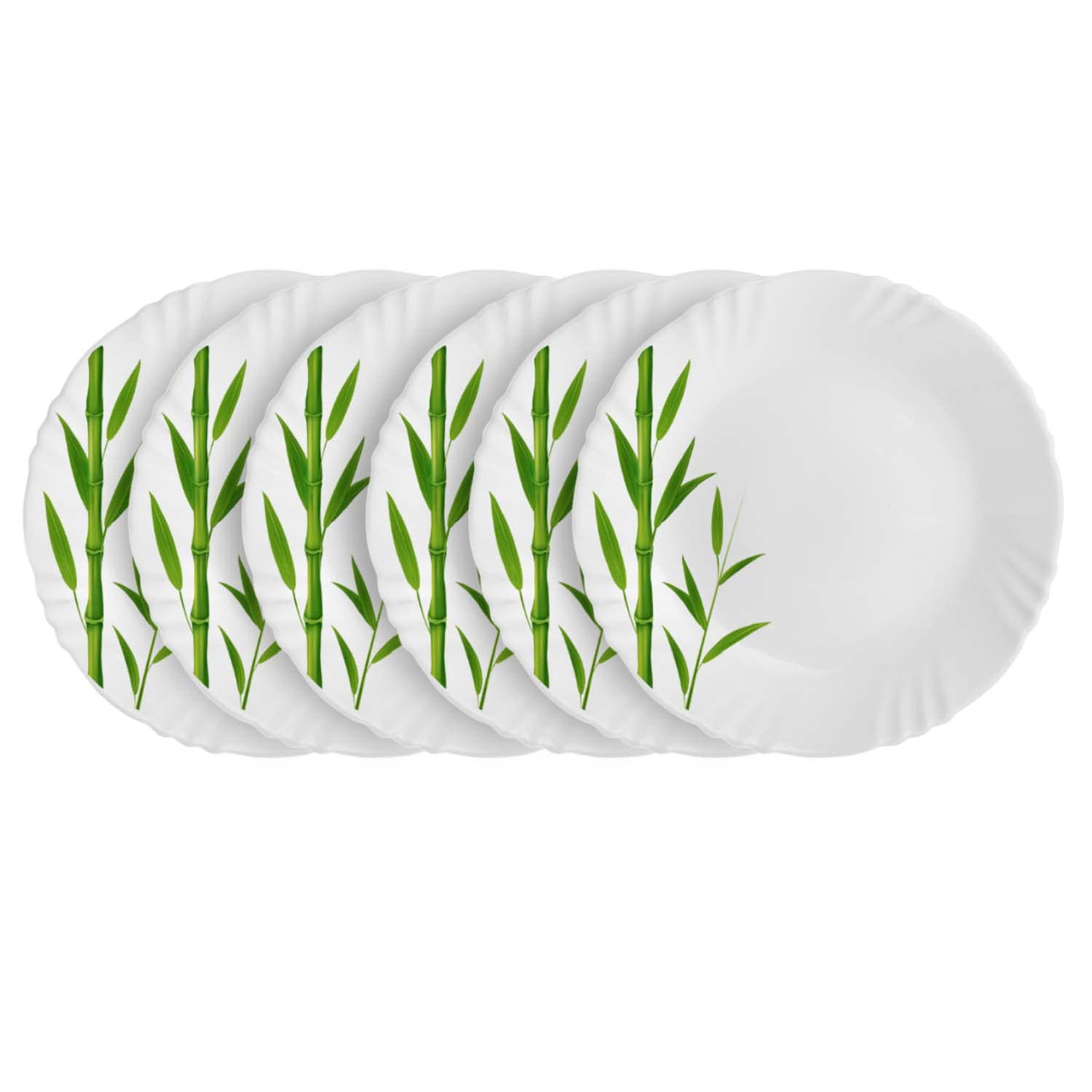 See full amazon price history chart for CELLO Imperial Bamboo Groove Dinner Plate, 11inch Full Plate, Set of 6 | Opal Glass Dinner Plates | White Dinner Plates for 6 Serving |Crockery Set for Dining CELLO Imperial Bamboo Groove Dinner Plate, 11inch Full Plate, Set of 6 | Opal Glass Dinner Plates | White Dinner Plates for 6 Serving |Crockery Set for Dining (B0BXFHC31H) Amazon Price History, Amazon Price Tracker