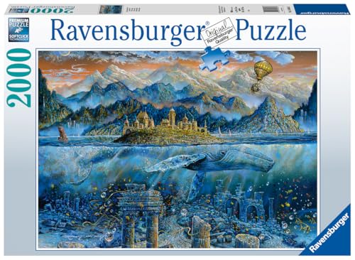 Ravensburger - Puzzle 2000 pièces - Sage Baleine
