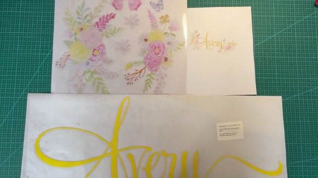 Vinilo decorativo floral personalizado para pared miniatura 7