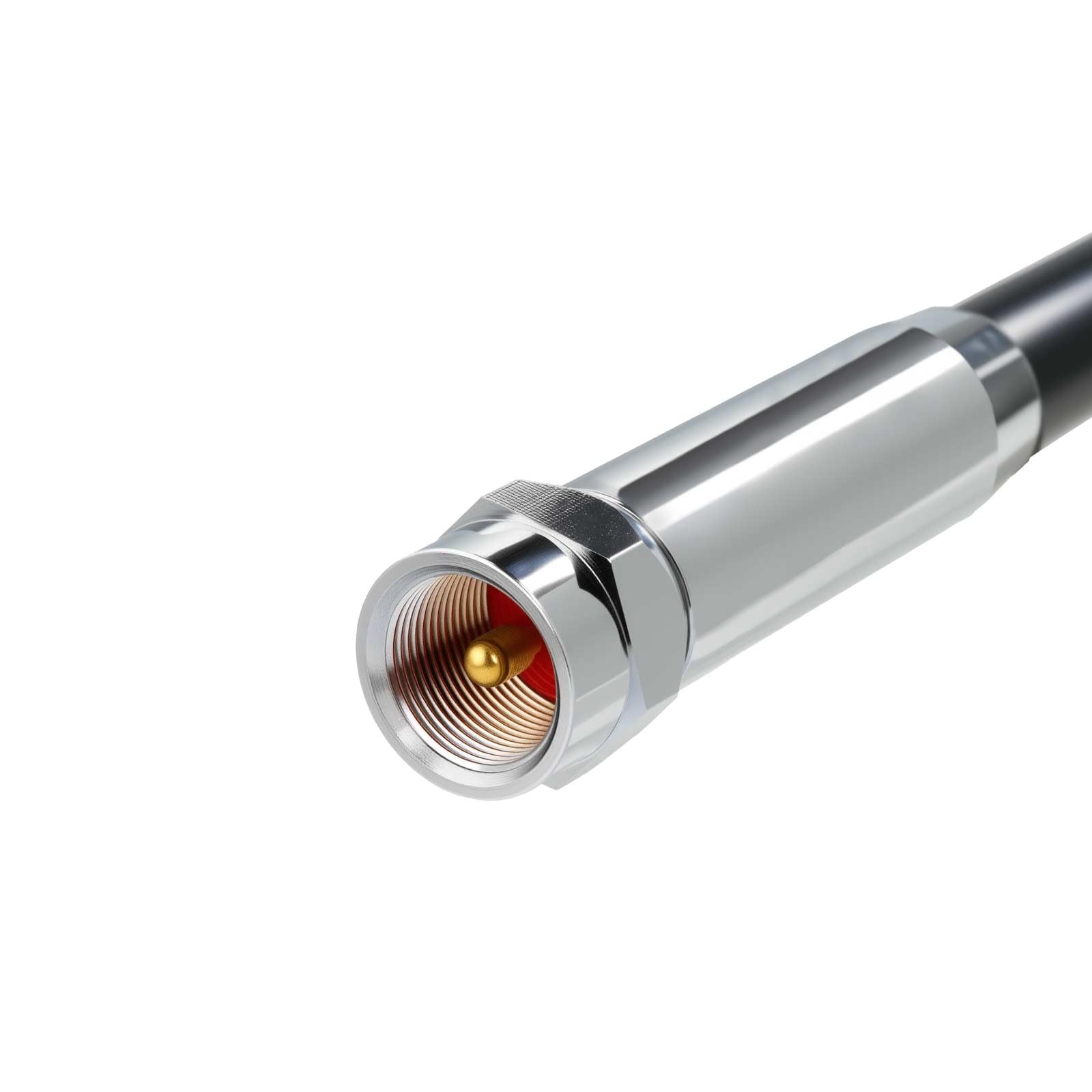 Bingfu Antenne VHF UHF Bi-Bande 136-174 MHz 400-460 MHz Antenne en Fibre de Verre Véhicule avec Connecteur PL259, 50 W pour Voiture Camion SUV Radioamateur Bidirectionnelle