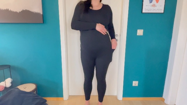 Legging Grossesse Farrobor Avec Poches - Taille Haute Maternité Opaque | 92% Polyester 8% Élasthanne