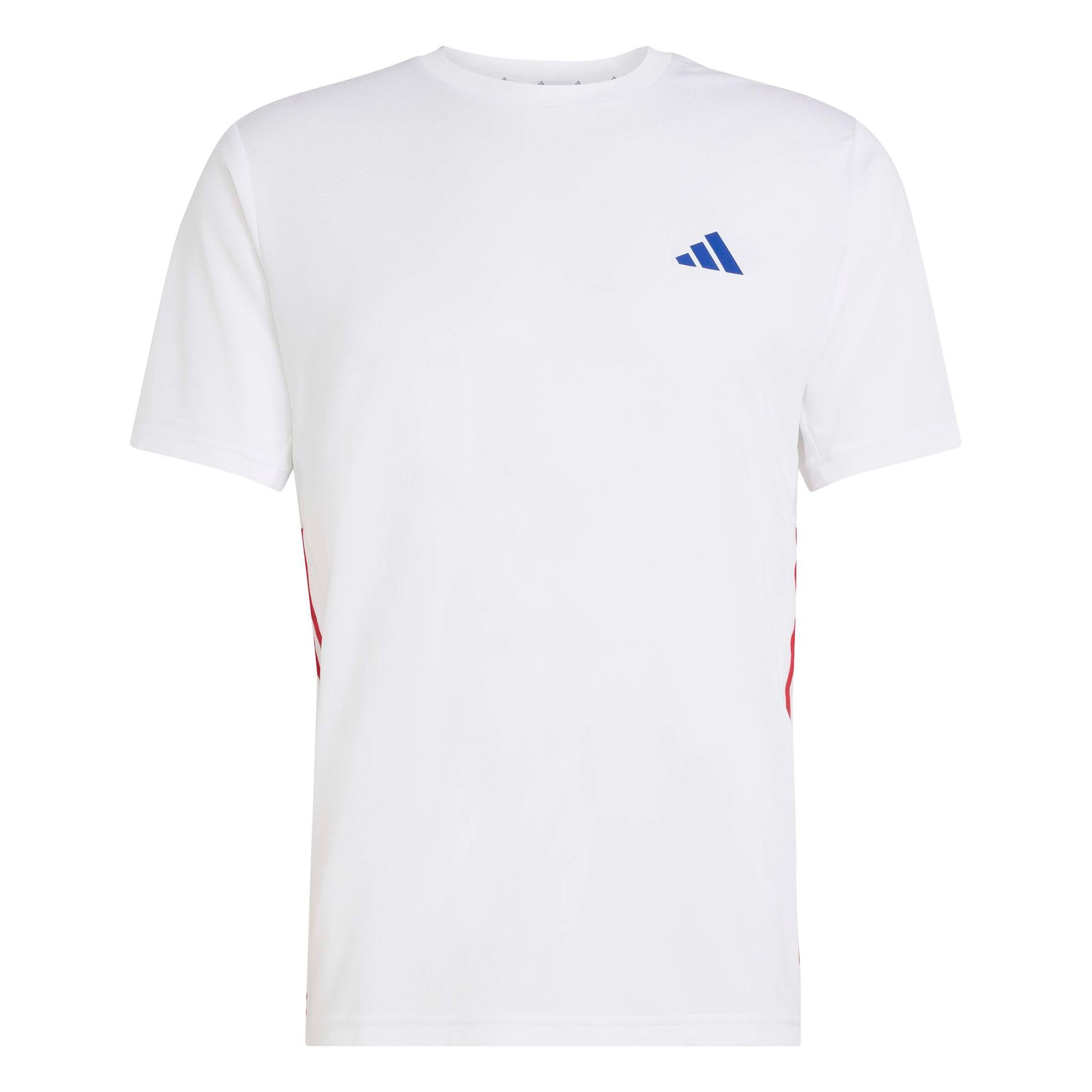 adidas Men's Camiseta DE Entrenamiento Essentials Base 3 Stripes