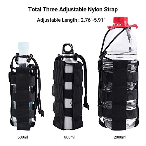 KAIJIELIANSHENG Tactical Bottle Holder Military 1000D Nylon Water Bottle Holder for Outdoors Hiking Cycling Running Camping - Image 6