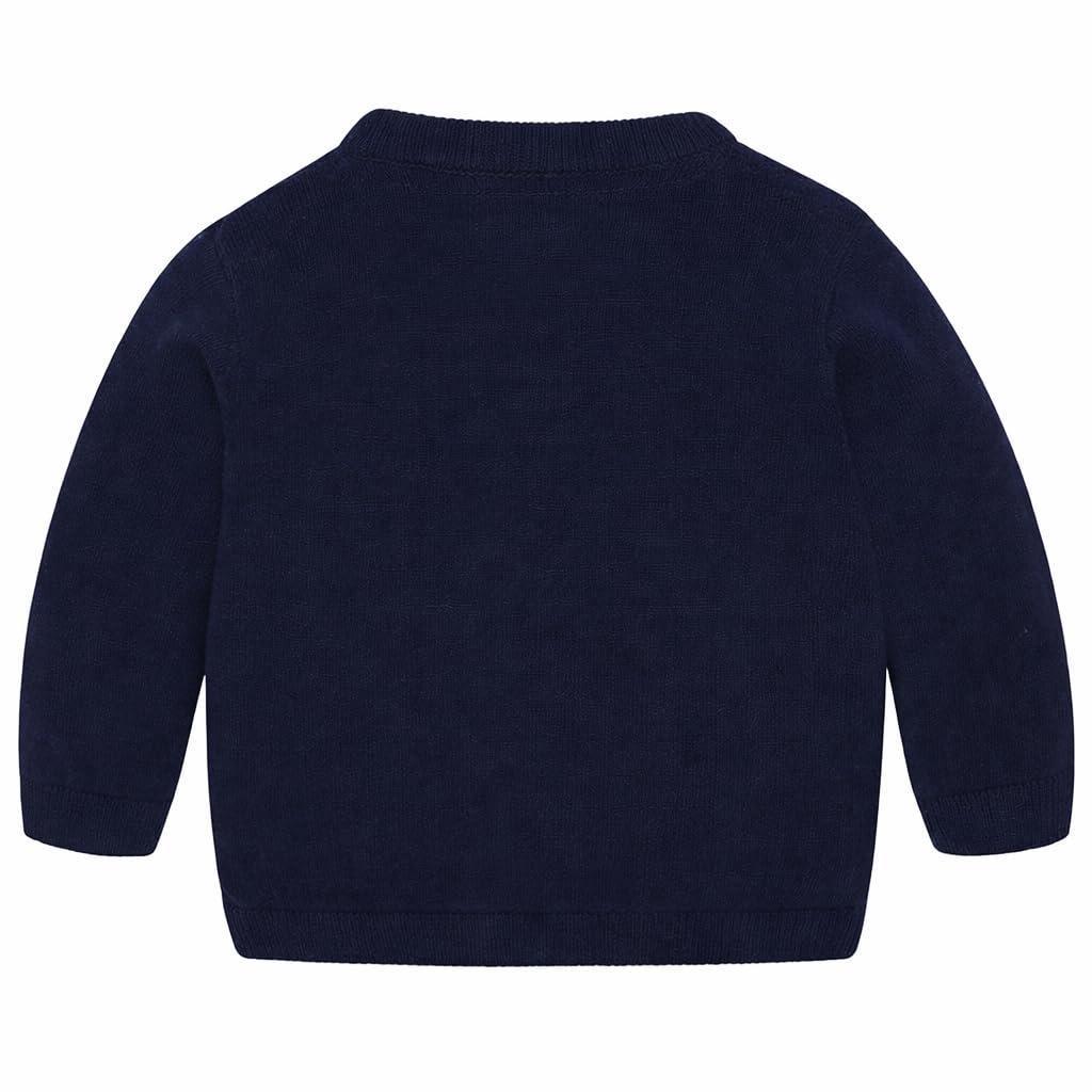 Generico Cardigan Baby con Zip – Maglia in Cotone Morbido a Manica Lunga per Neonato