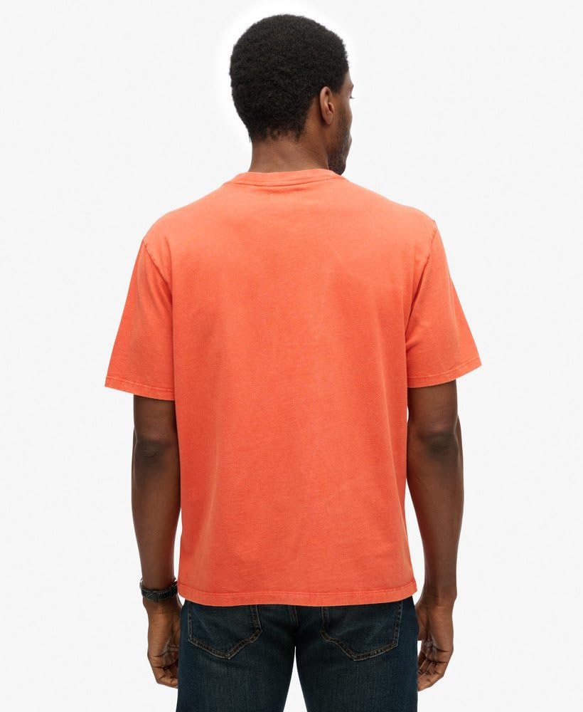 Superdry VL Embroidered Relaxed Tee T-Shirt Unisex-Adulto