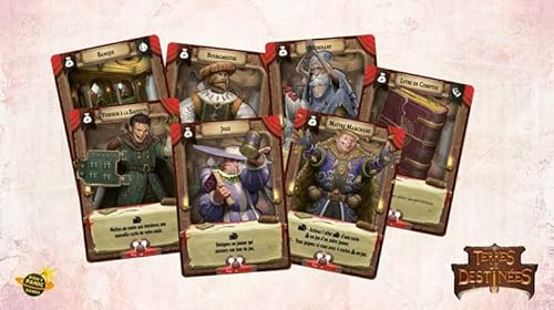 Jeu de stratégie Asmodee Terres de Destinées - vue 8