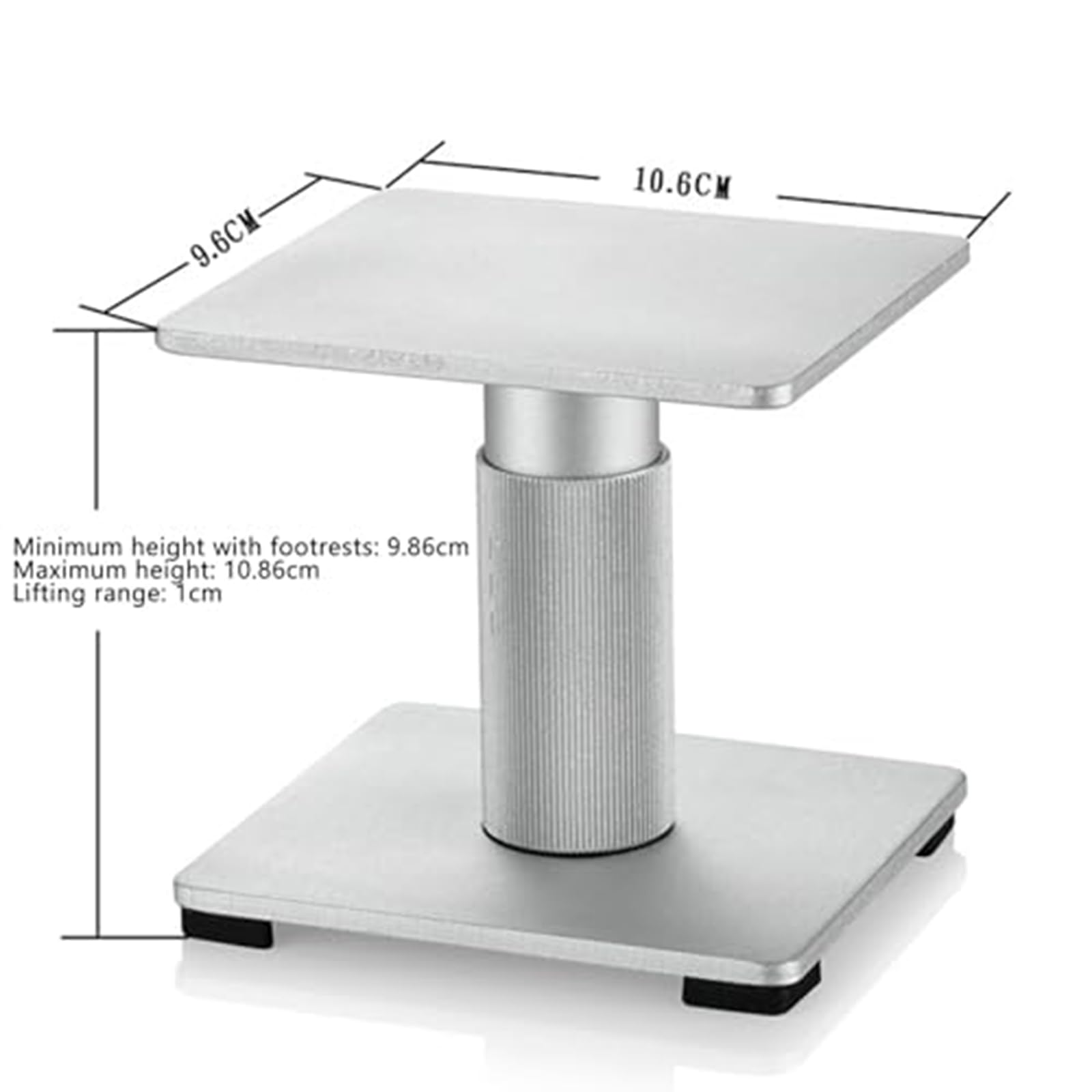 Platina Deslizante Manual XY, Kit De Accesorios para Microscopio, Recorrido De 40 Mm, Soporte Vertical Elevado De 10 Mm, Ajustable, para Microscopio Digital De Mano