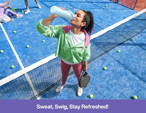 Image of 26 oz Insulated Water Bottle with 2-in-1 Straw and Spout Lid, Keep Cold 24H, Leak-Proof, Fits in Car Cup Holder, Stainless Steel Water Bottle for Gift, Trip, Holiday, Sports (Skull Realm)