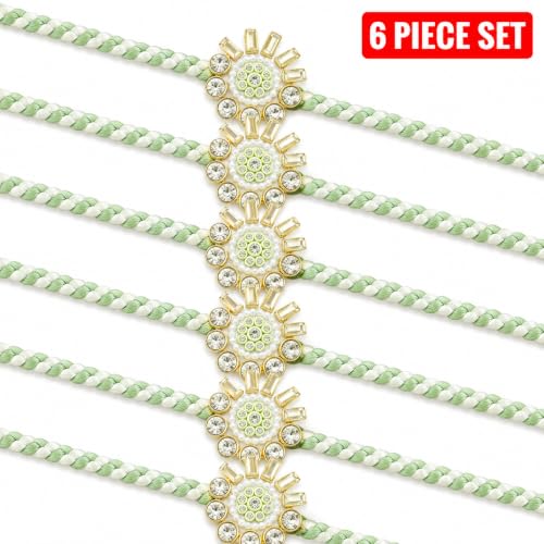 Image of Set for Brother Set of 2, Designer Peacock Rakhi for Brother Boy Men, Premium Kalash Raki for Bhaiya, Traditional Rakshabandhan Rakhis with Best Wishes Card and Tillak Set, Thread (t)
