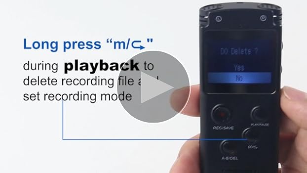 Amazon.com: 128GB Ultra-Large Screen Digital Voice Recorder