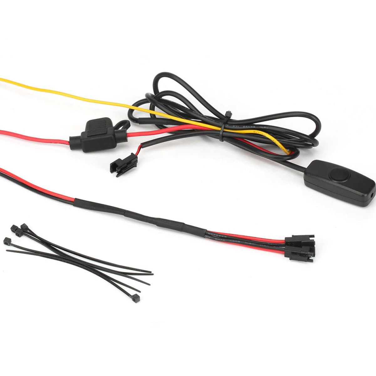 Ciieeo 1 set Striscia LED per Camion Pickup Set Strisce Connettore Accessorio Illuminazione Auto per Guida Notturna e Del Camion Facile Installazione e Materiale e Resistente