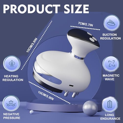 Masseur anti-cellulite triphasé Gua Sha et EMS à 9 niveaux