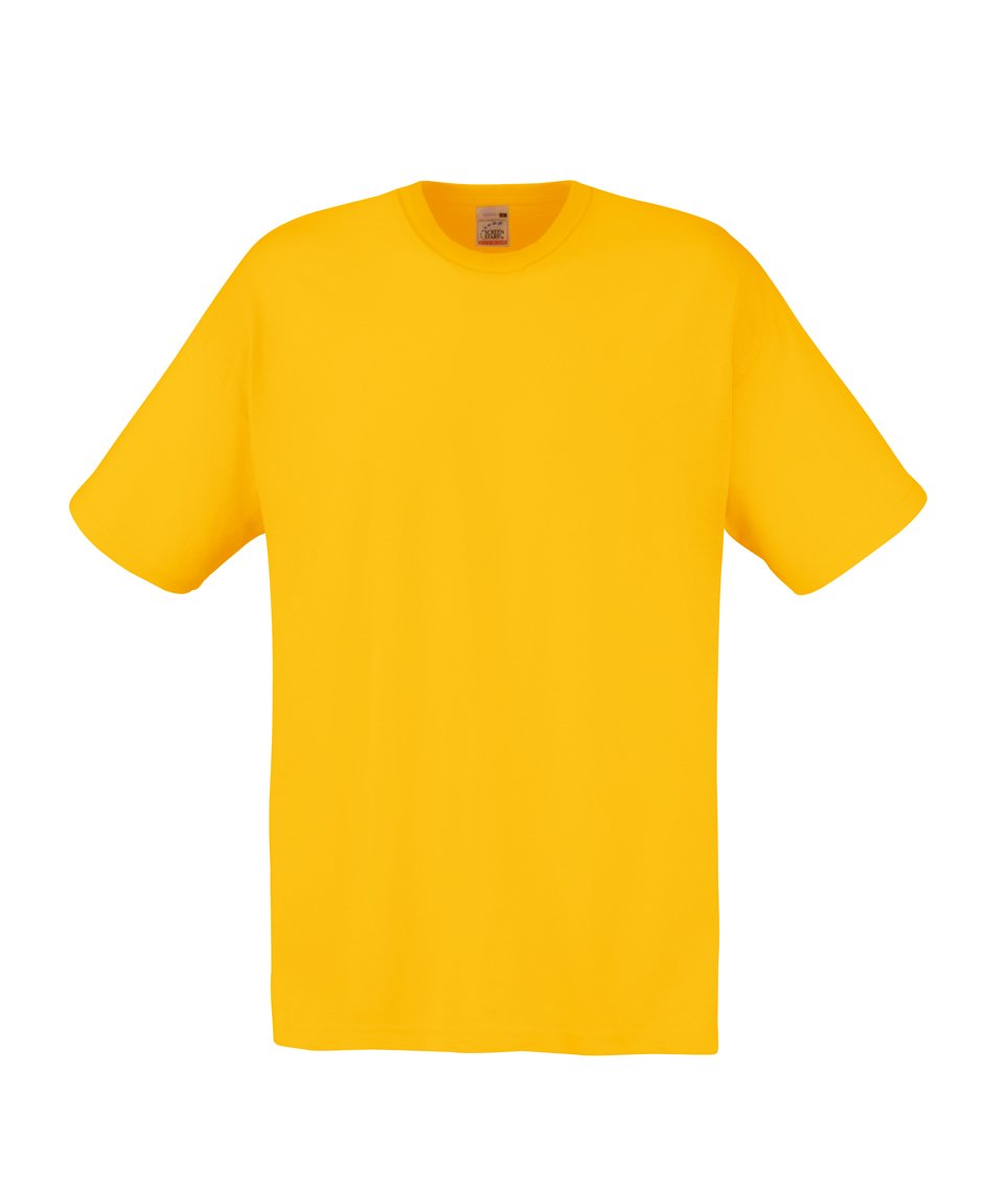 Fruit of the Loom Herren Screen-Sterne Ursprüngliche Full Cut T, XL, Sonnenblume