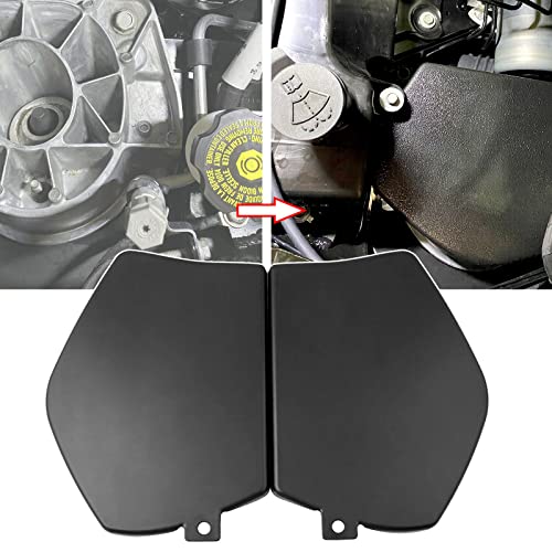 Sporacingrts ABS Plastic Front Strut/Shock Absorbing Tower Cover Compatible with Chevrolet C8 Corvette 2020