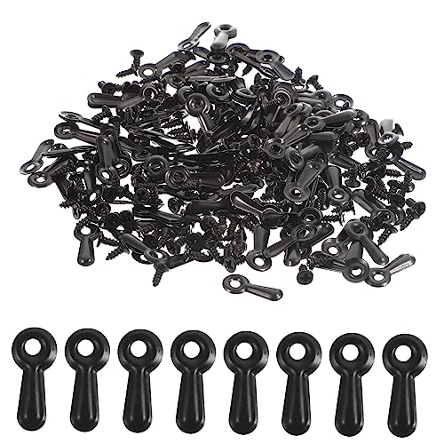 Image of POPETPOP 160Pcs Picture Frame Backing Clips with Screws for Crafting and Hanging Photos Durable Hardware for Picture Frame Supplies and Decor