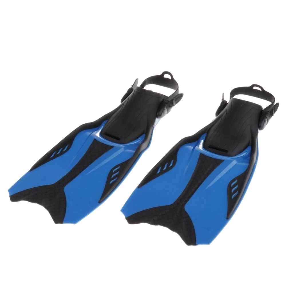 Palmes de Natation, Palmes de plongée en apnée for Jeunes Adultes Palmes Talon Palme Courte Palmes de Natation Palmes de plongée en apnée Équipement de plongée