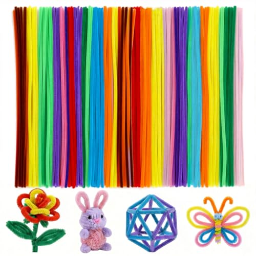 モールフラワー 400本 手芸キット マカロン系 27色混色 6ｍｍ diy ひまわり 造花 フラワー 手芸モール カラーモール 骨格モール 工作モール カラーミックス 記念日 誕生日 学校 手作り素材