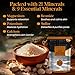 Aromasong Raw Dead Sea Bath Salt - Minimally Cleaned, Contains More Dead Sea Minerals Including Dead Sea Mud - 100% Pure & Natural Dead Sea Salts for Soaking 19 LB - Bulk Resealable Pack