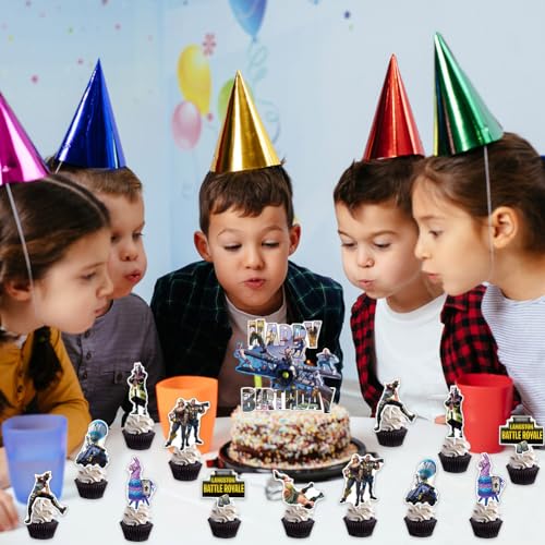 Decorazione per Torta a Cartoni Animati 15pcs