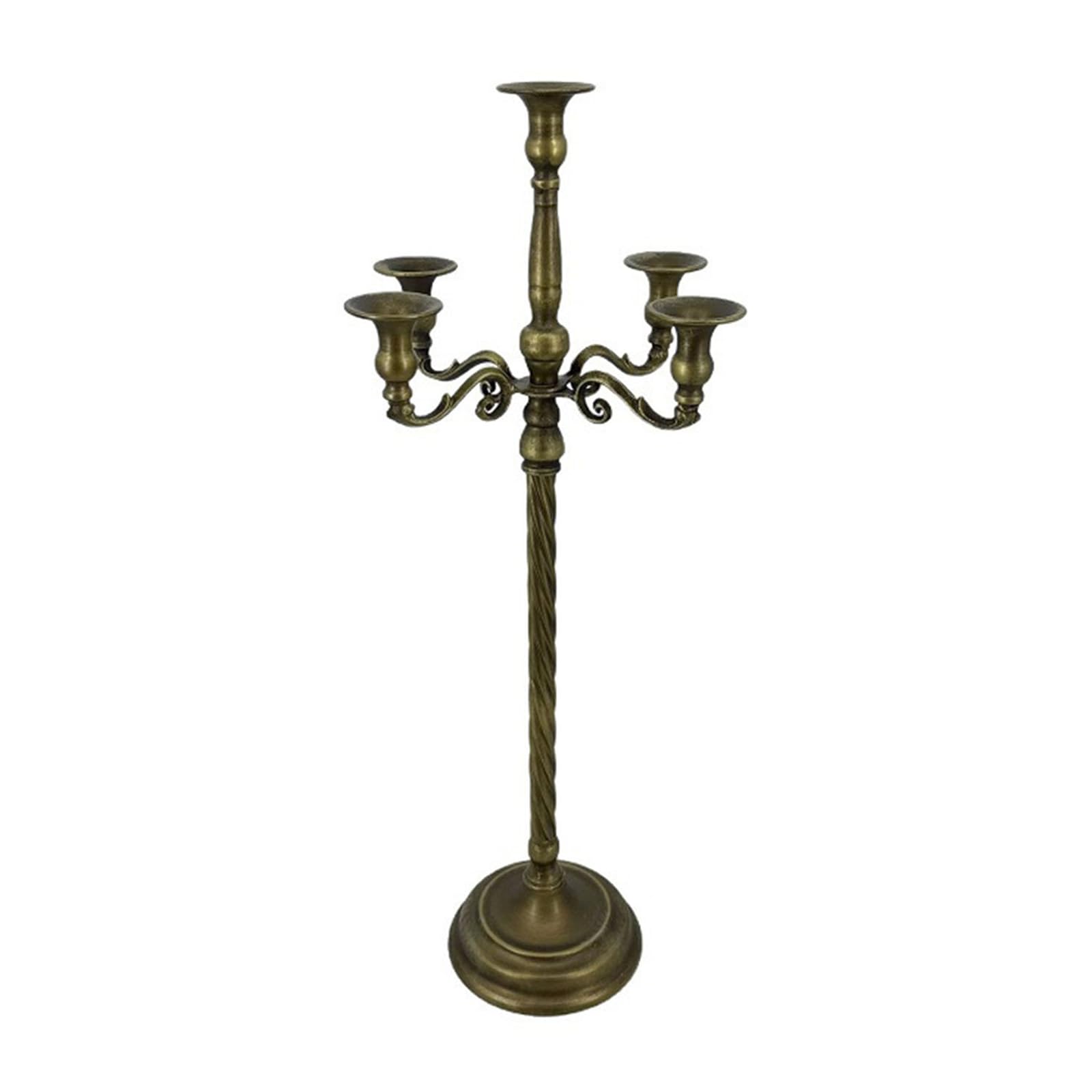 PANGBOER Tapered Holders Candelabra Decorative Stands Candlestick Centerpieces for Wedding Home Decors Iron Taper