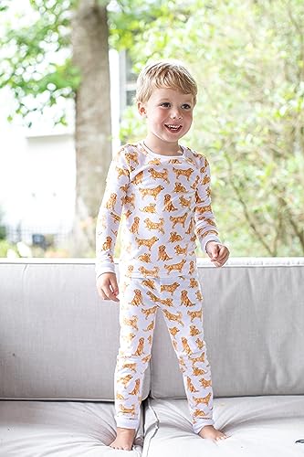 Mud Pie Children's Dog Breed Toddler Pajama Set2