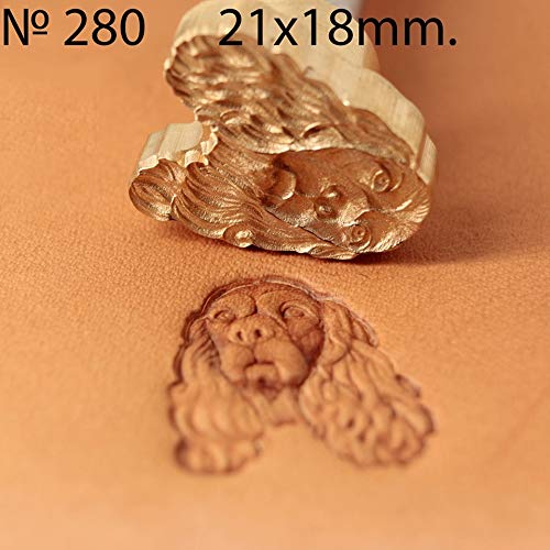 DandS ltd Leather Stamp Tool Stamping Working Carving Punches Tools Craft Saddle Brass Dog #280