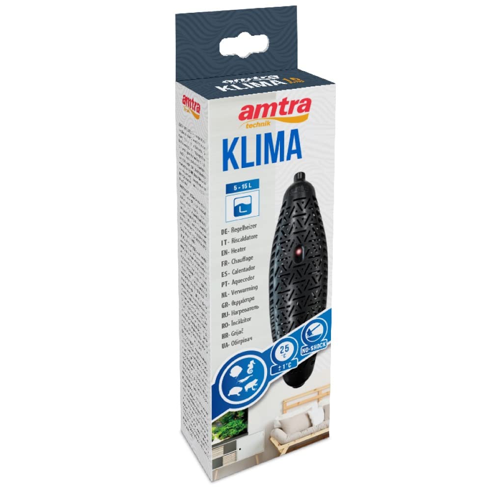 Riscaldatore Acquario Amtra Klima Evo 25W - Termostato Automatico Per Vasche Fino A 25 Litri - Foto 3